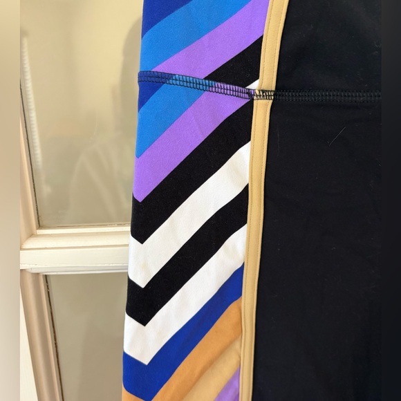 FP MOVEMENT Patterned Bike Shorts in Black Combo - Picture 3 of 6